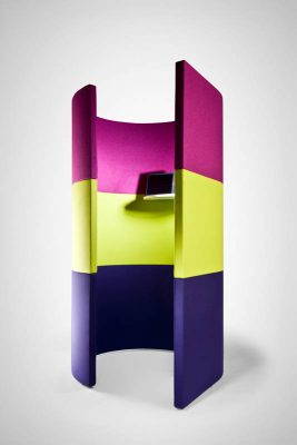 modern multi-colour office pod