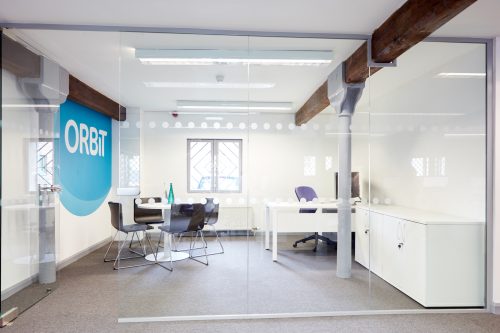 A breakout area in an office in York.