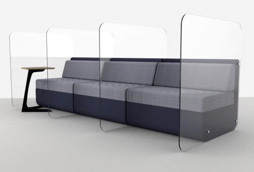 social distancing office furniture navy