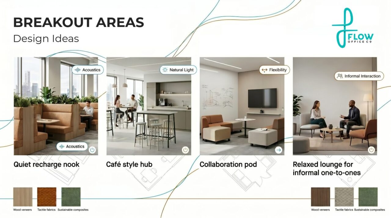 Designing Breakout Areas for Better Office Wellbeing